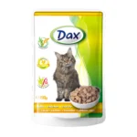 DAX Tavuklu Pouch Kedi Maması 100GR – (İthal Mama)