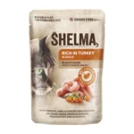 SHELMA Hindi Etli Pouch Kedi Maması 85GR – (İthal Mama)