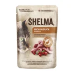 SHELMA Ördek Etli Pouch Kedi Maması 85GR – (İthal Mama)