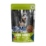 SİGMA Kuzulu Köpek Ödül Maması Bones 80GR